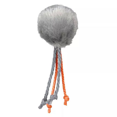 Trixie Kamuolys su kaspinais, pliušas, su kačių mėta, 4cm