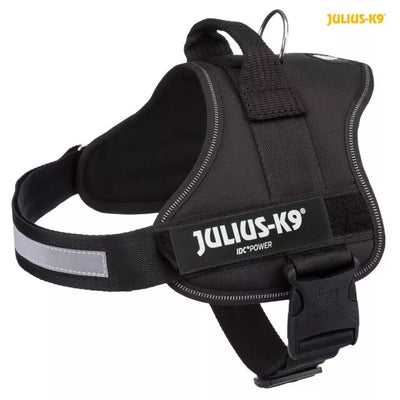 K9®Powerharness, 2XL/3: 82-116 cm/50 mm, juodos