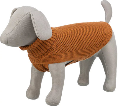 Trixie CityStyle Berlin megztinis, XS: 24 cm, rūdžių