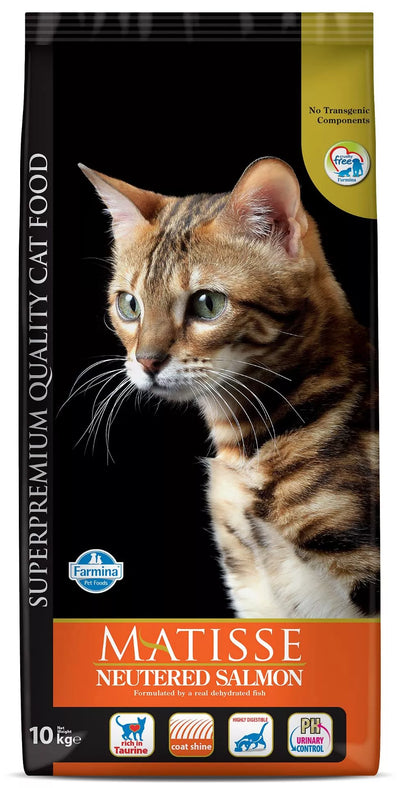 FARMINA MATISSE - CAT Dry NEUTERED Salmon 10 kg