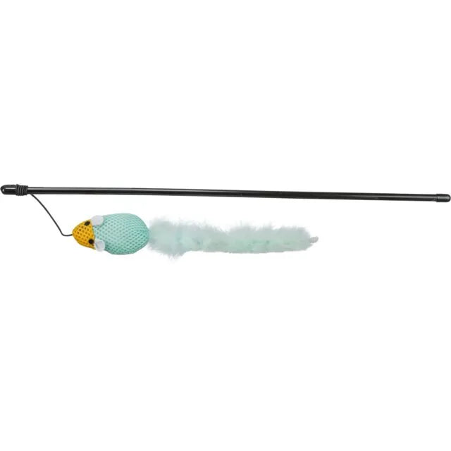 Trixie Meškerė su paukščiu, plastikas/pliušas, katžolė, 50 cm