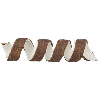 Trixie skanėstas šuniui Denta Fun Chewing Curl su jautiena, be pakuotės, 12 cm, 12 g