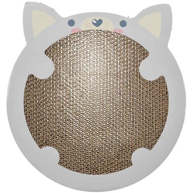 Trixie Junior kartoninė draskyklė su katžole, 31×2.5×32.5cm, pilka