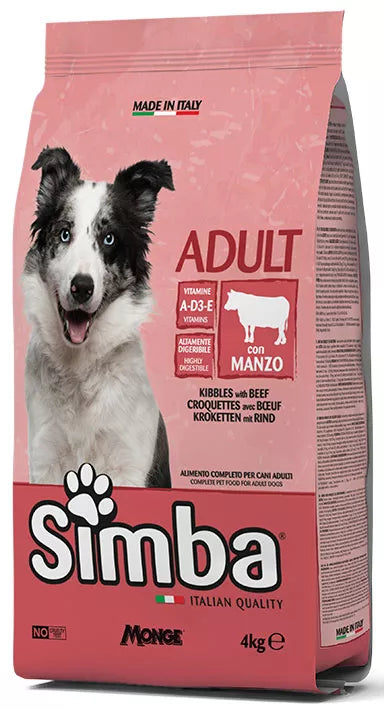 SIMBA DOG CROQUETTES WITH BEEF 4kg