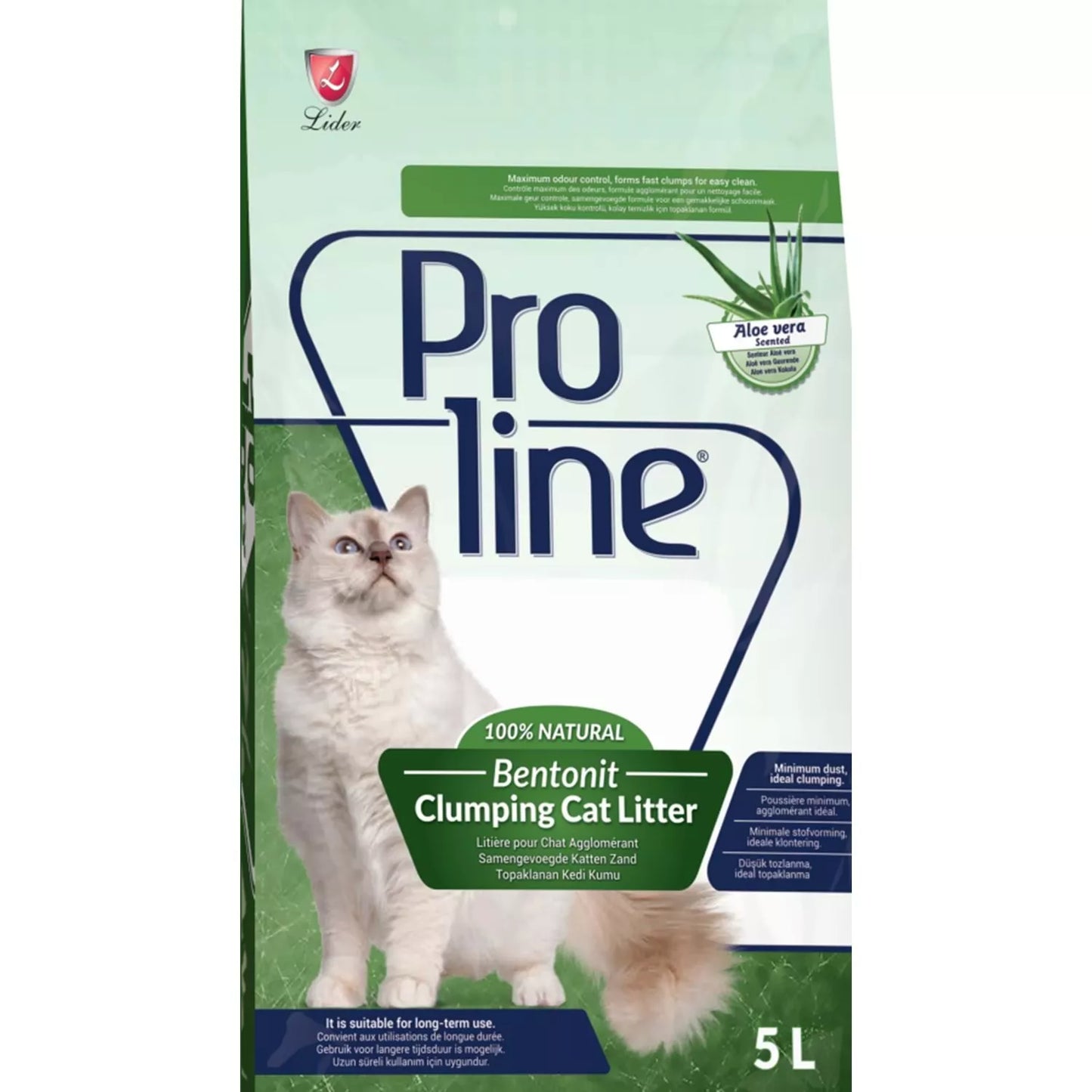 ProLine kačių kraikas Aloe vera 5l