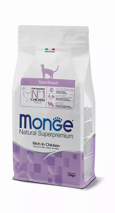 Monge Sterilised Adult (vištiena) 1,5kg