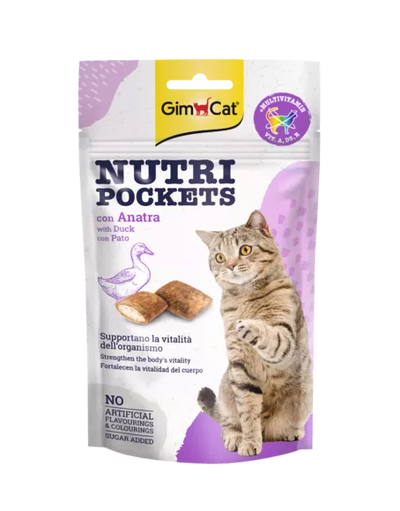 Gimcat Nutri Pockets su antiena 60 g