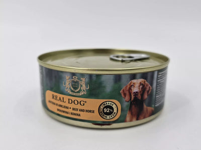 Real Dog SP - Wet Beef and horse for adult dogs 240 g