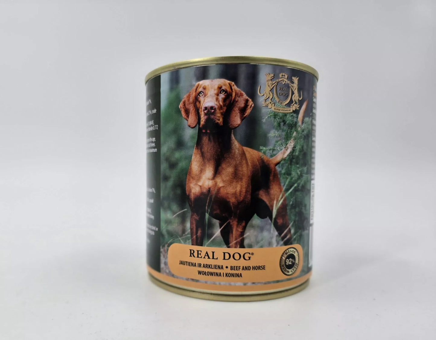 Real Dog SP - Wet Beef and horse for adult dogs 800 g