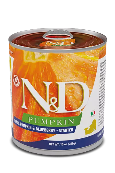 FARMINA N&D PUMPKIN - DOG Wet Lamb Pumpkin&Blueberry STARTER 285 g