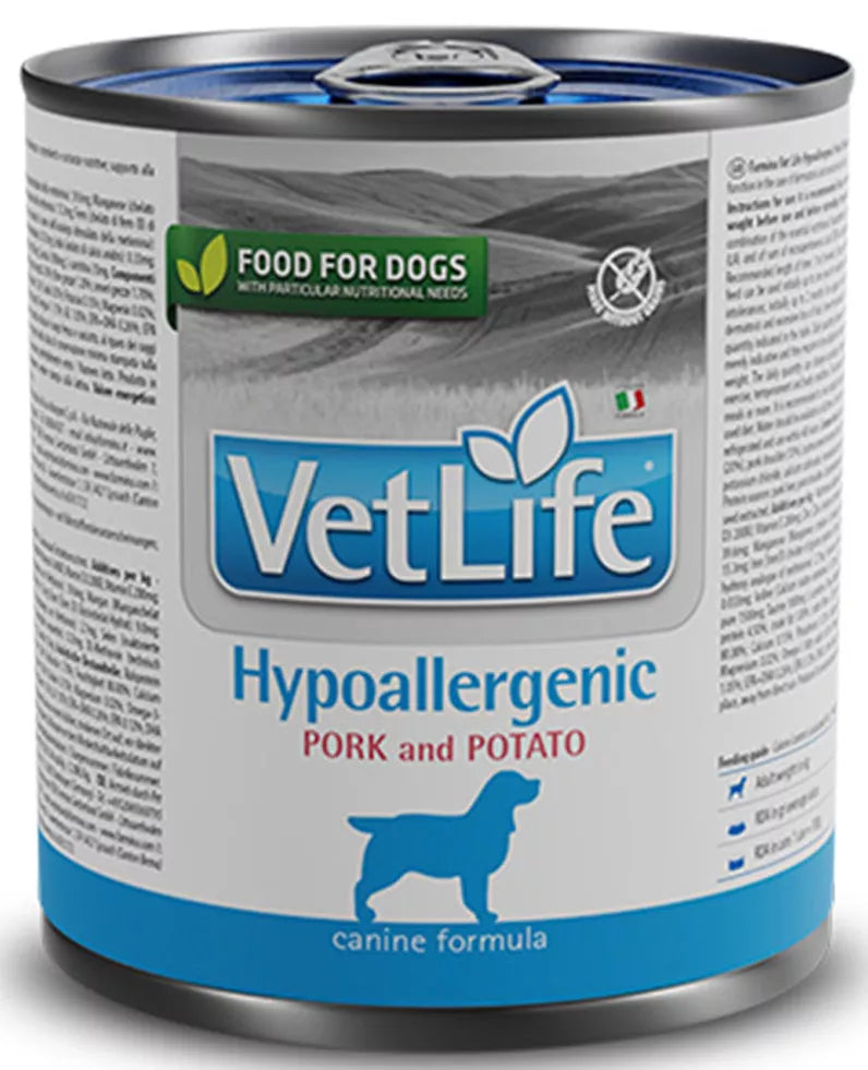 FARMINA VET LIFE - DOG Wet HYPOALLERGENIC Pork&Potato 300 gr