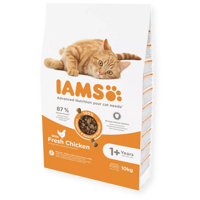 IAMS Adult Cat (vištiena) 10kg