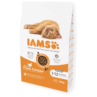 IAMS Kitten (vištiena) 10kg