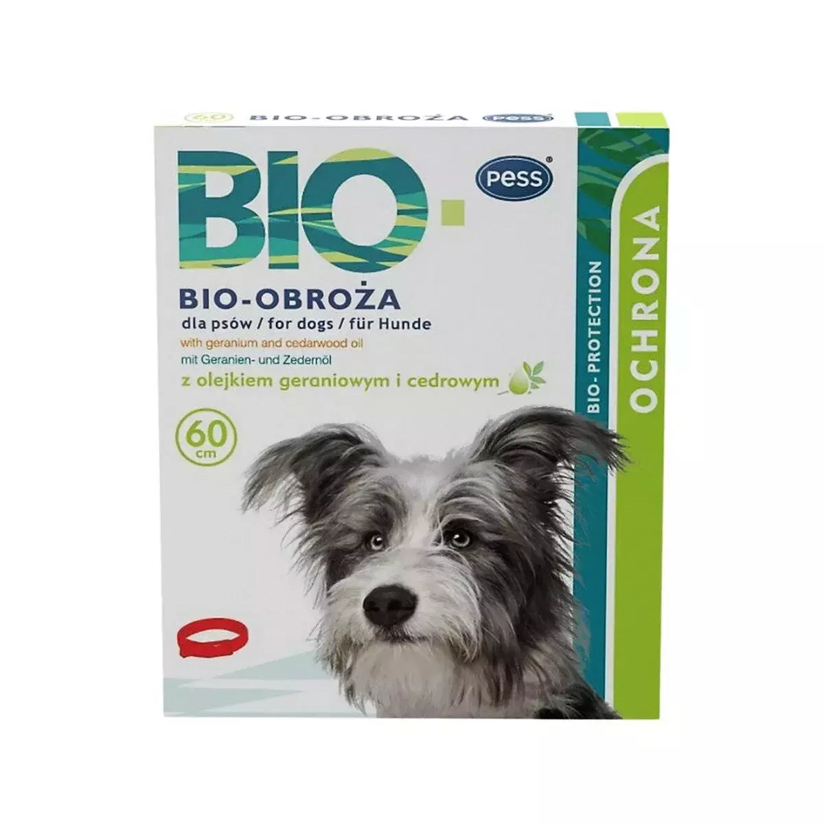 Pess Bio-Protection antkaklis nuo parazitų šunims 60cm