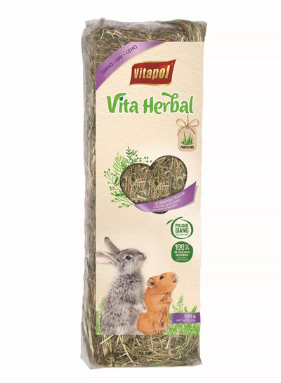 Vitapol natūralus šienas graužikams ir triušiams 500g