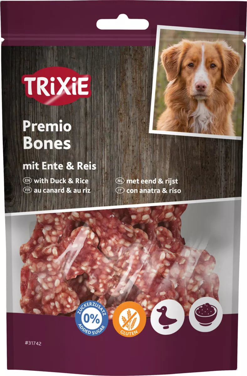 Trixie PREMIO Ryžių ir antienos kauliukai, 80 g