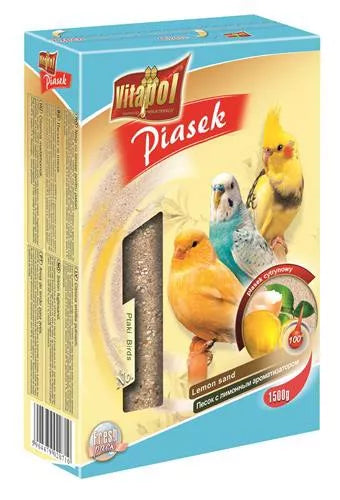 Vitapol smėlis paukščiams citrininis 1,5kg