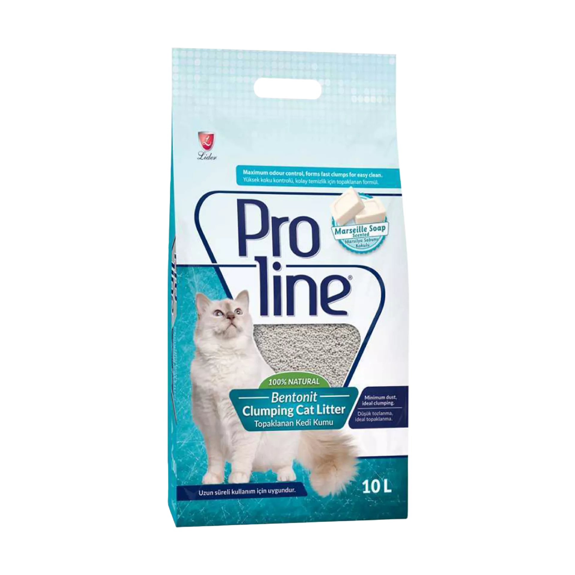 ProLine kačių kraikas Marseille soap 10l
