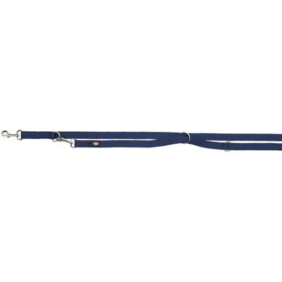 Trixie Premium pritaikomas pavadys, dvisluoksnis, XS 2m/10mm, indigo