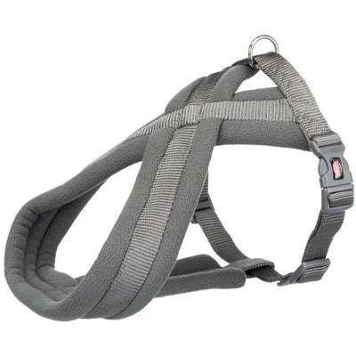Trixie Premium touring petnešos, L-XL 70-110cm/25mm, grafito
